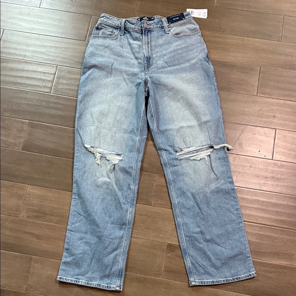 Hollister Ultra High Rise Dad Jeans SZ 30R / 10R - Picture 1 of 7